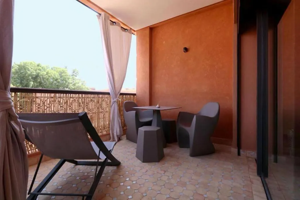 App. Traversant Au Gueliz + Piscine Sur Le Toit Marrakesh Marokko